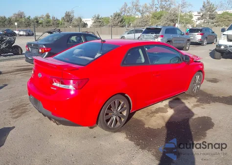 2012 Kia Forte Koup Sx из США, поврежденный, VIN KNAFW6A39C5599697